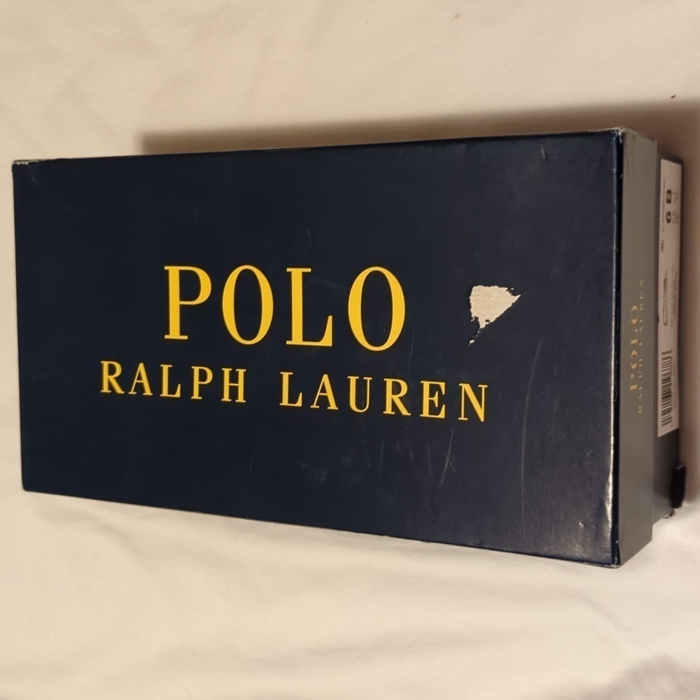 Polo Ralph Lauren Ashtyn Indigo blue reverse suede loafers Size 6 B. - Picture 7 of 8